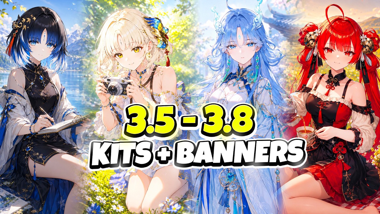 JUST IN!! CONFIRMED 3.5 - 3.8 BANNERS & KITS ARE HERE! + REAL IMAGES - Wuthering Waves