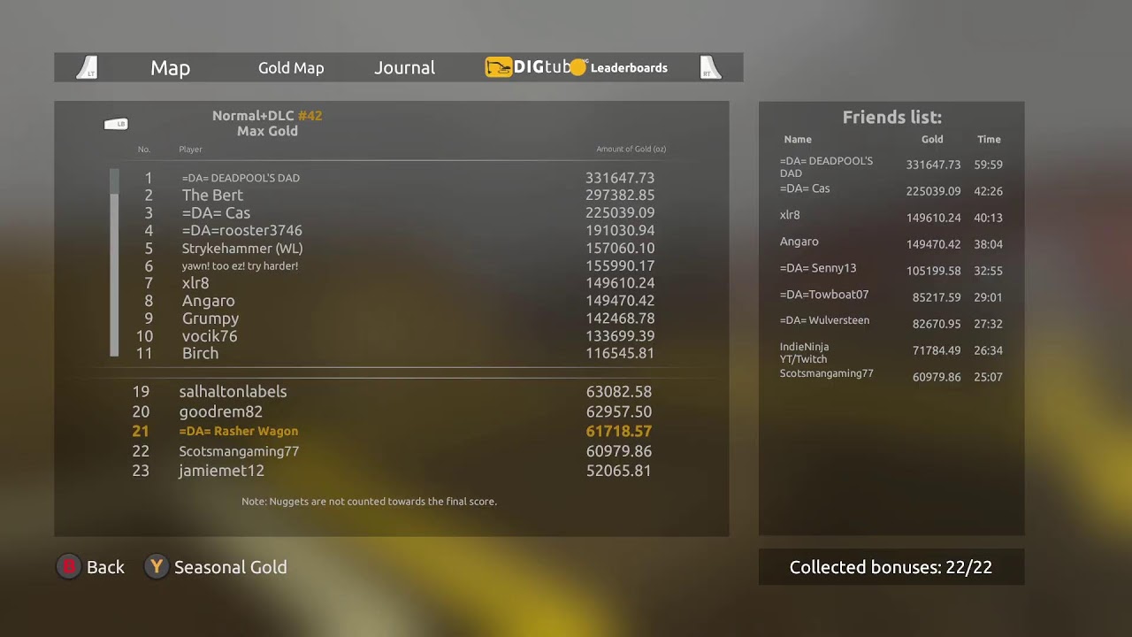 Season 42 Day 6 (DLC) - Gold Mining Simulator