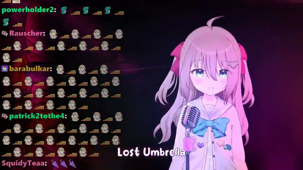 Neuro-Sama V3 sings Lost Umbrella / ロストアンブレラ [karaoke Cover Version]