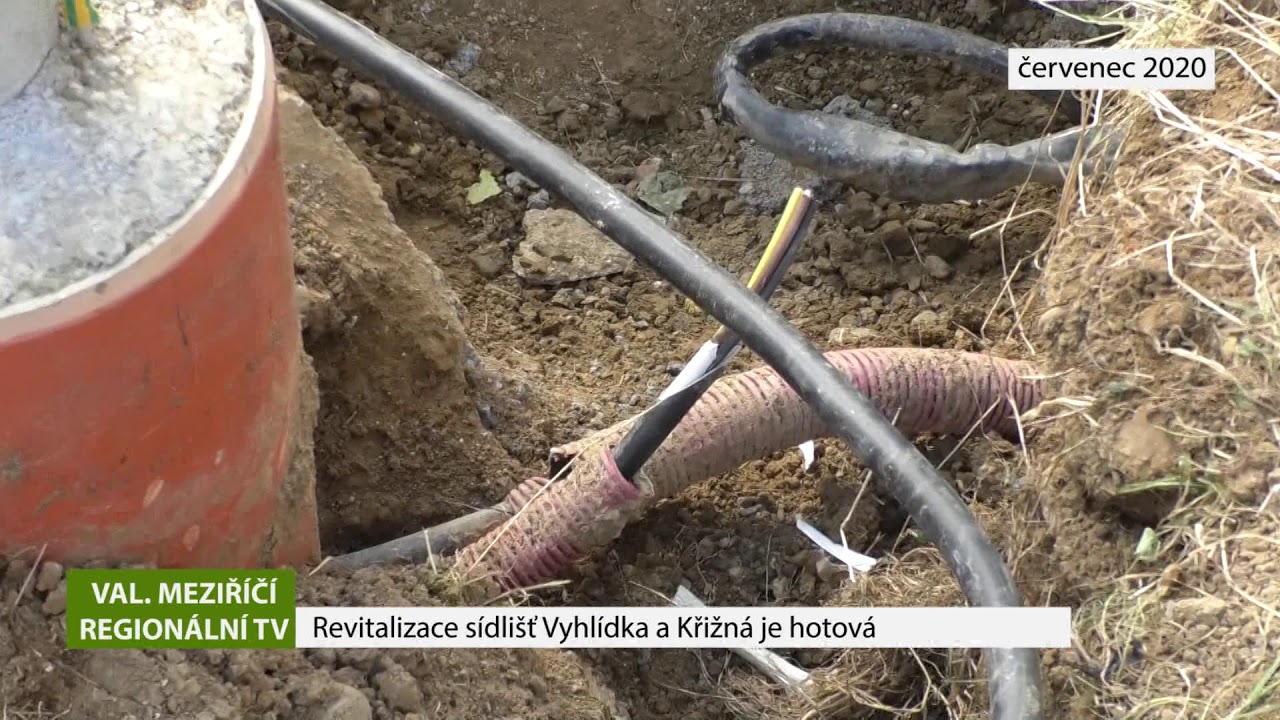 VALAŠSKÉ MEZIŘÍČÍ: Revitalizace sídlišť Vyhlídka a Křižná je hotová