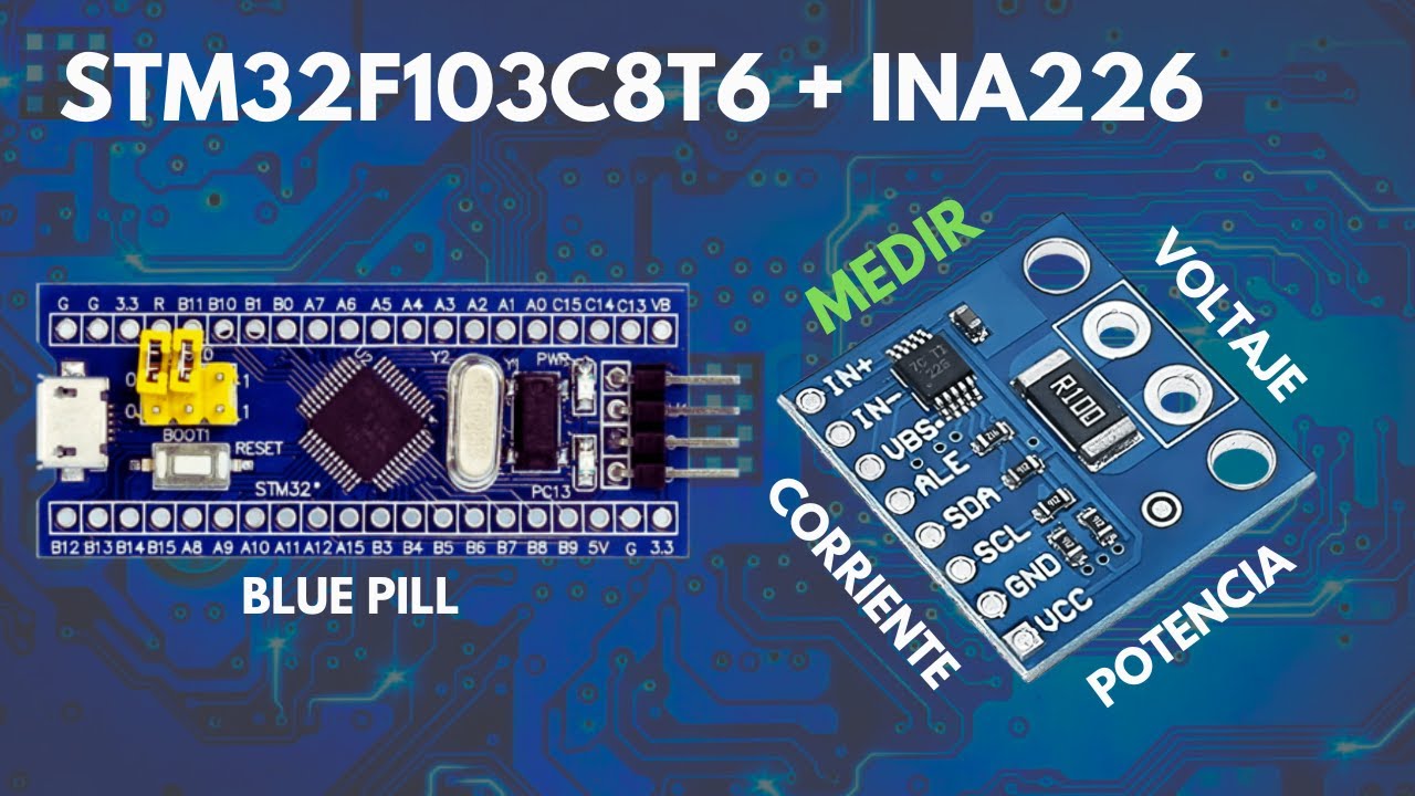 STM32F103C8T6/BLUE PILL - INA226 - STM32CubeIDE