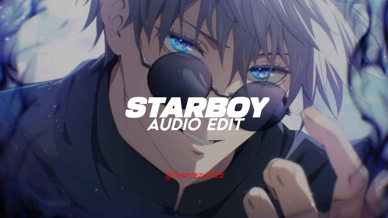 starboy (tiktok remix) - the weeknd [edit audio] 