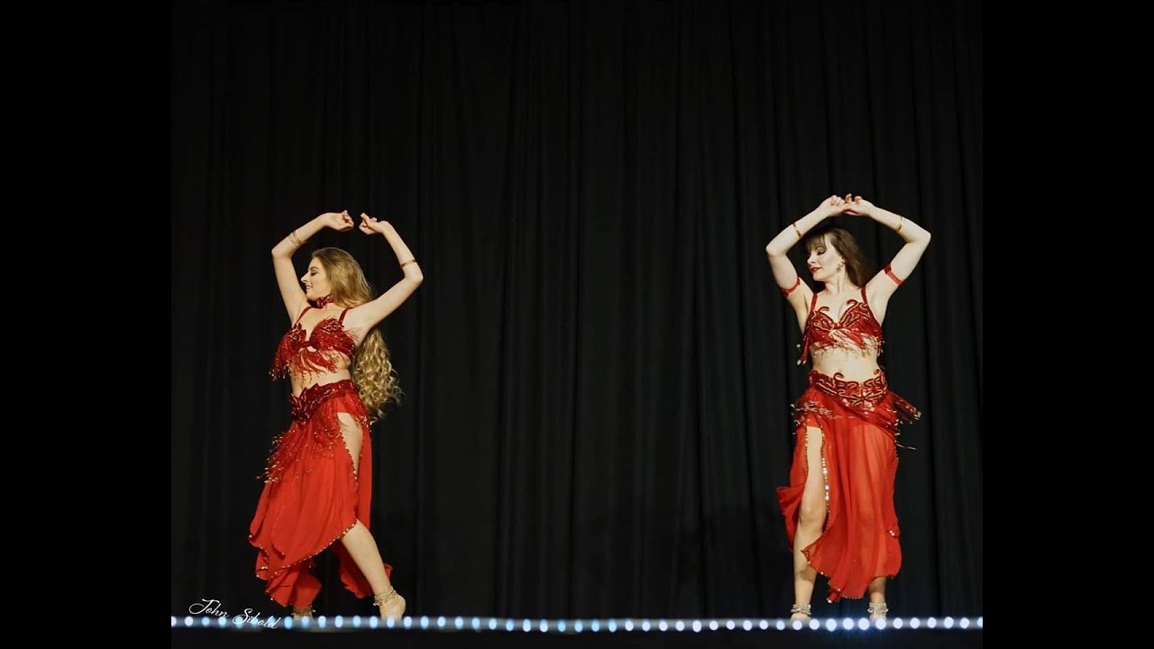 Belly Dance Duo - Sahra Saidi by Gomal Goma- Sheena  & Brigette