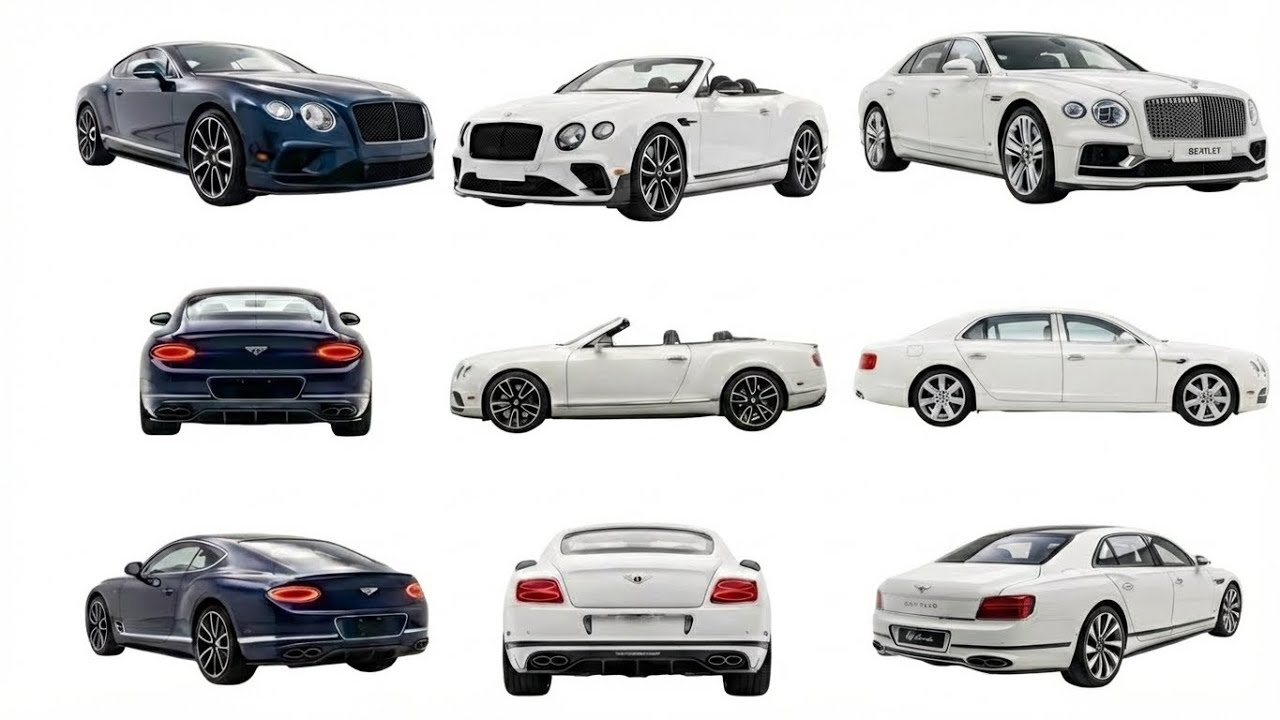 Every Bentley Model explained Simply in 9 Minutes