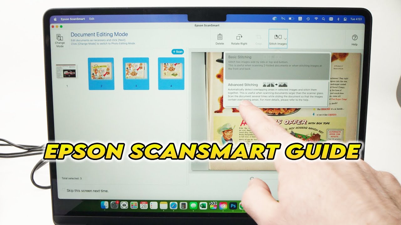 How to Use Epson ScanSmart Software to Scan Documents and Photos