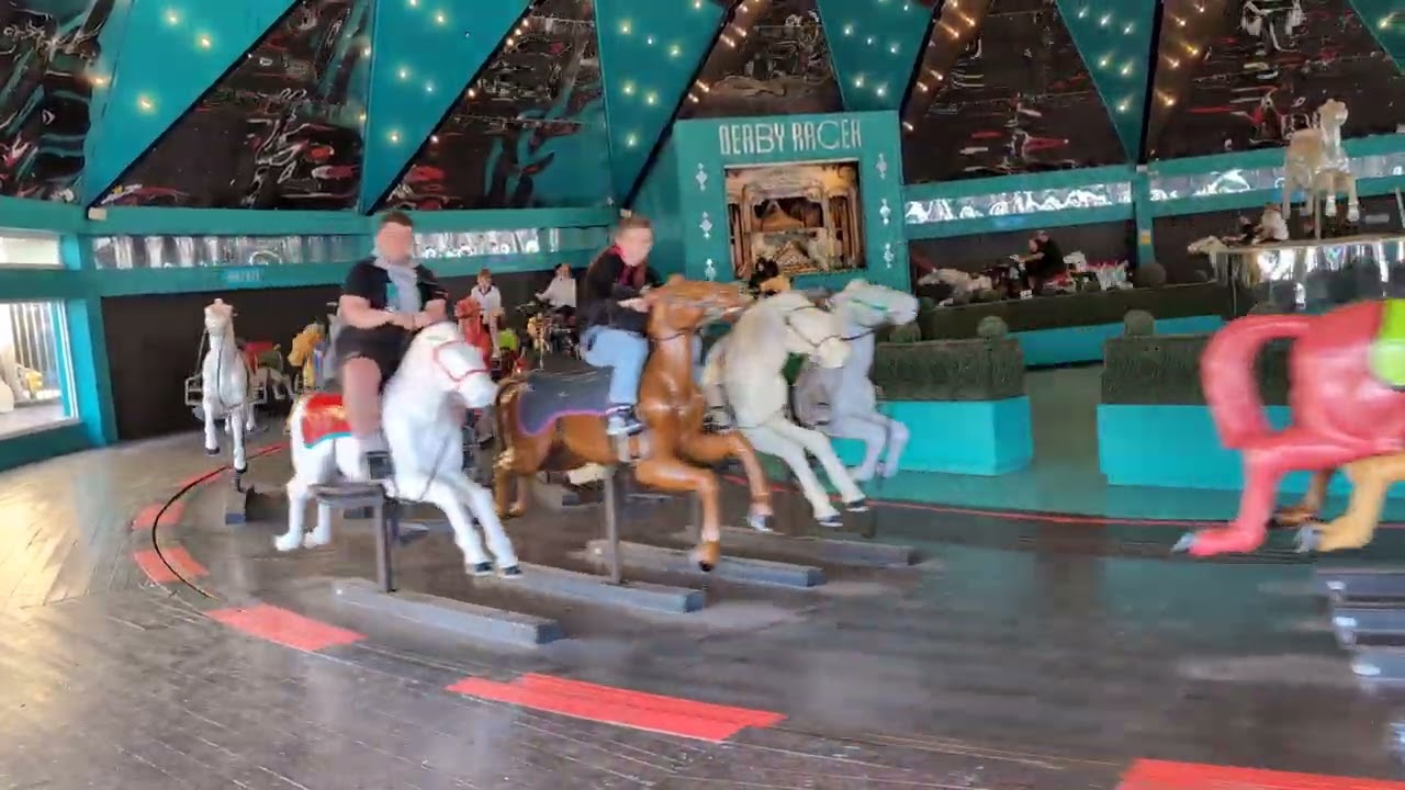 Derby Racer Ride At Blackpool Pleasure Beach