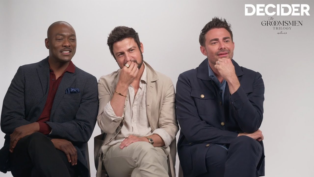 Jonathan Bennett Knows His Chemistry With 'The Groomsmen' Co-Stars B.J. Britt & Tyler Hynes Is Rare