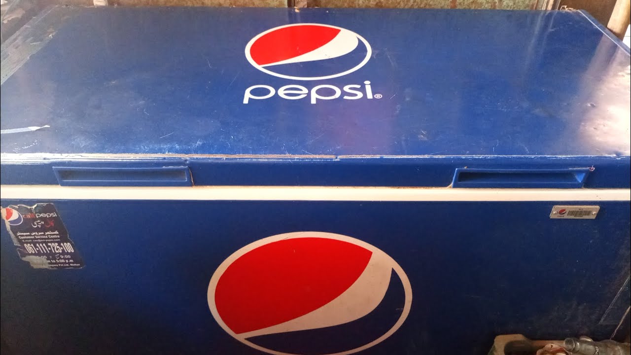 Pepsi deep freezer waves company. very interesting.