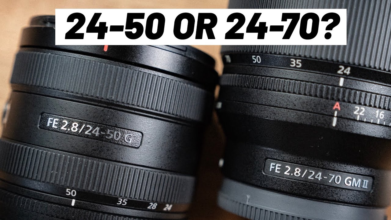 Sony 24-50 F2.8 vs Sony 24-70 F2.8 // Which should you buy?