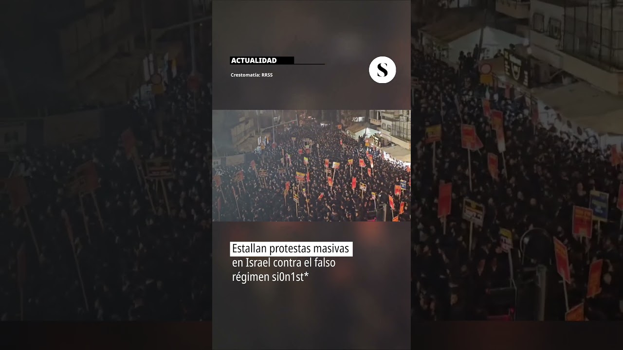 #Viral 👇 ESTALLAN PROTESTAS