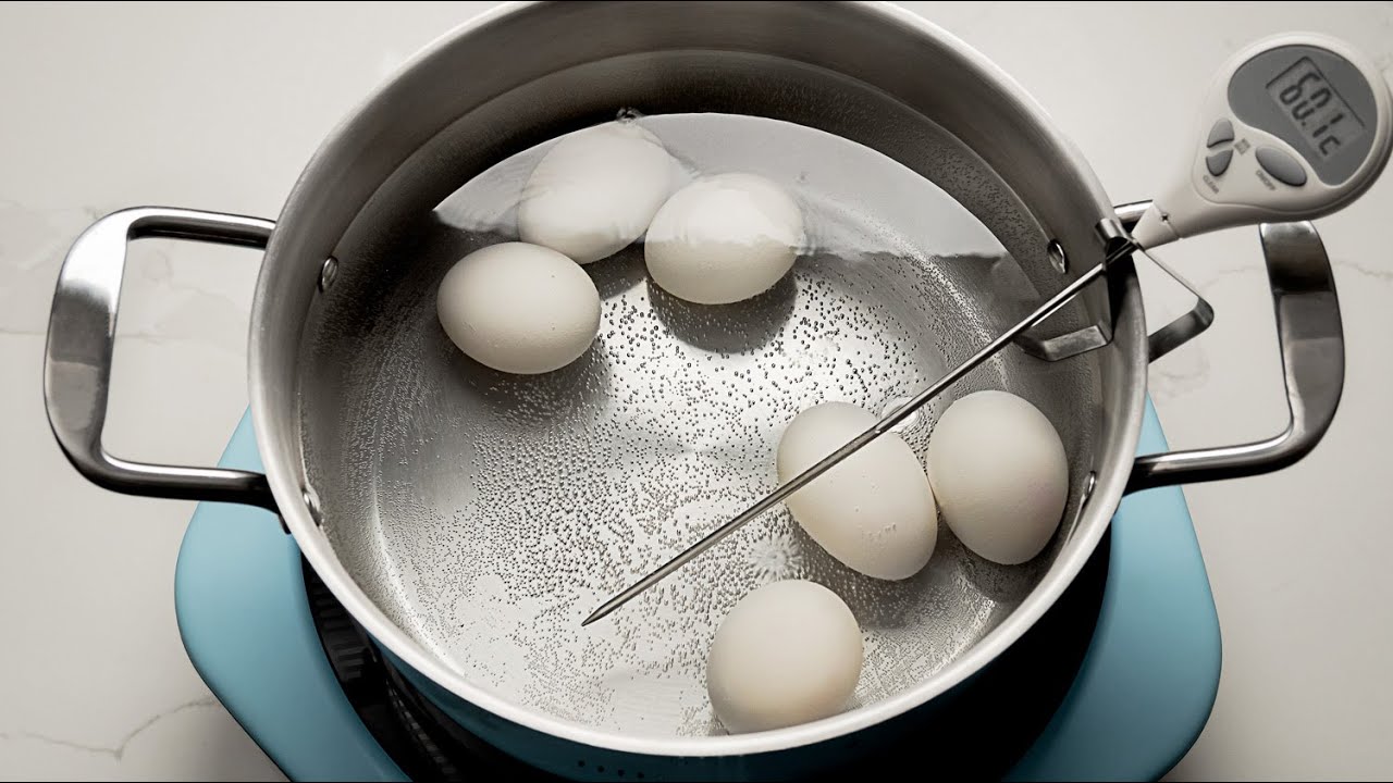 How to Pasteurize Eggs - Dished #Shorts