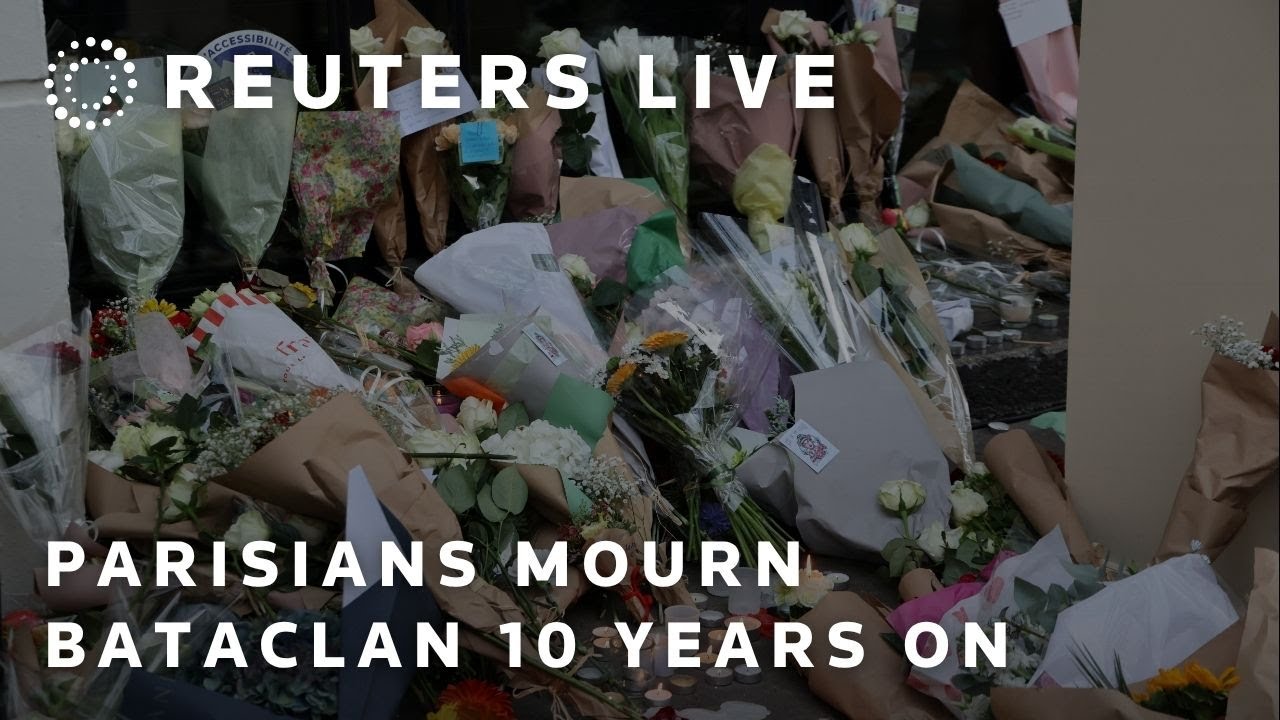 LIVE: Paris marks 10 years since Bataclan attack