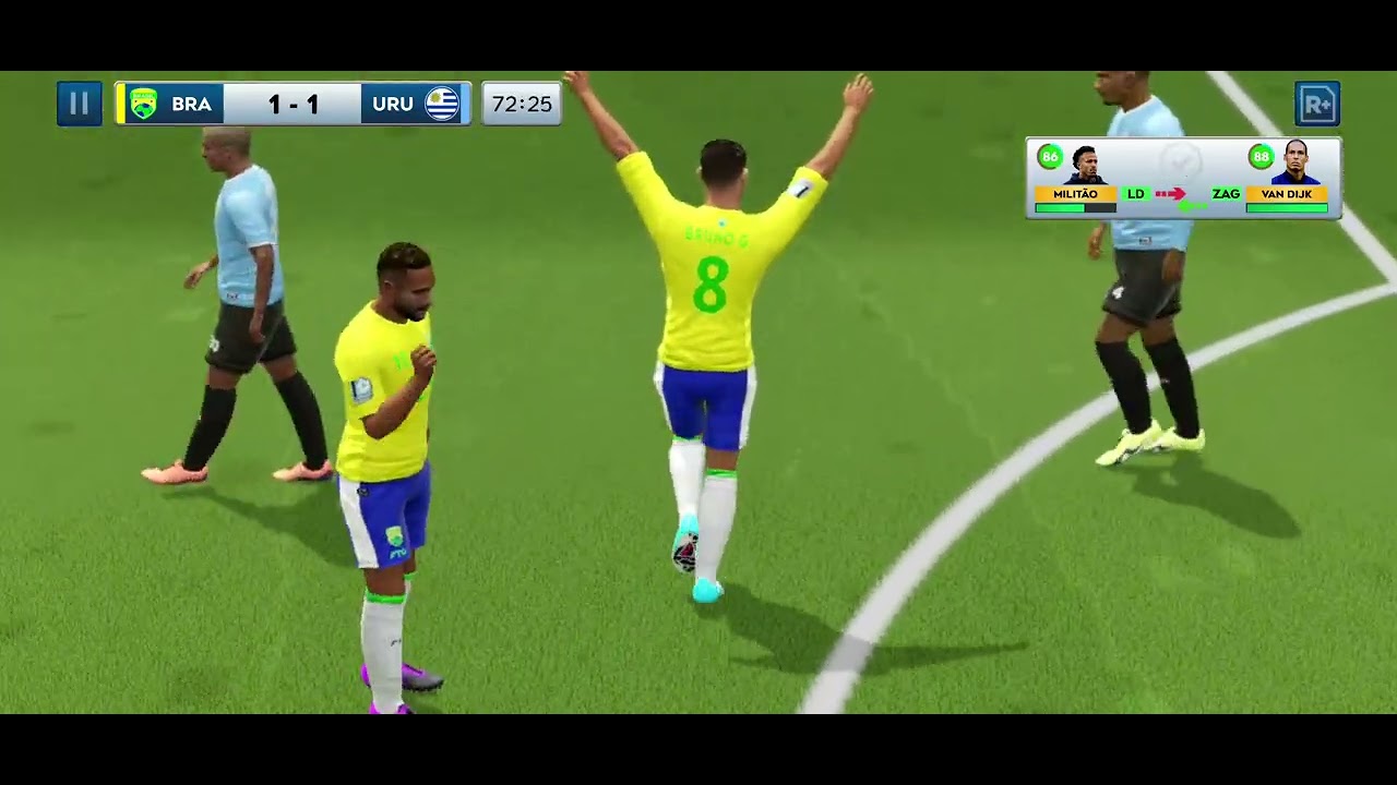 Copa do mundo fase de grupos Brasil X Uruguai 