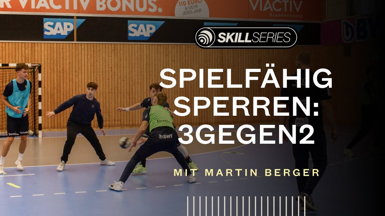 Kreisläufer - Spielfähig Sperren - 3gegen2 Sektoren