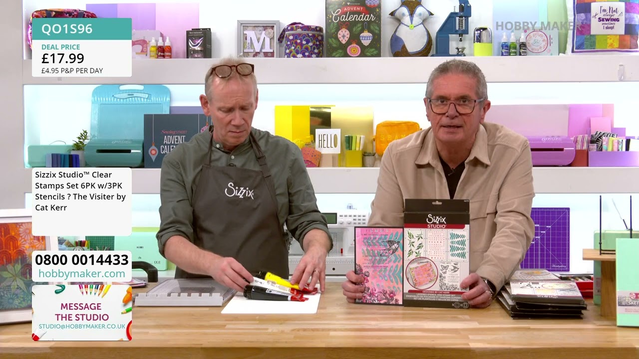 05/10/2024 - Sizzix, Creative Craft Product, Paper Dienamics & TillyViktor
