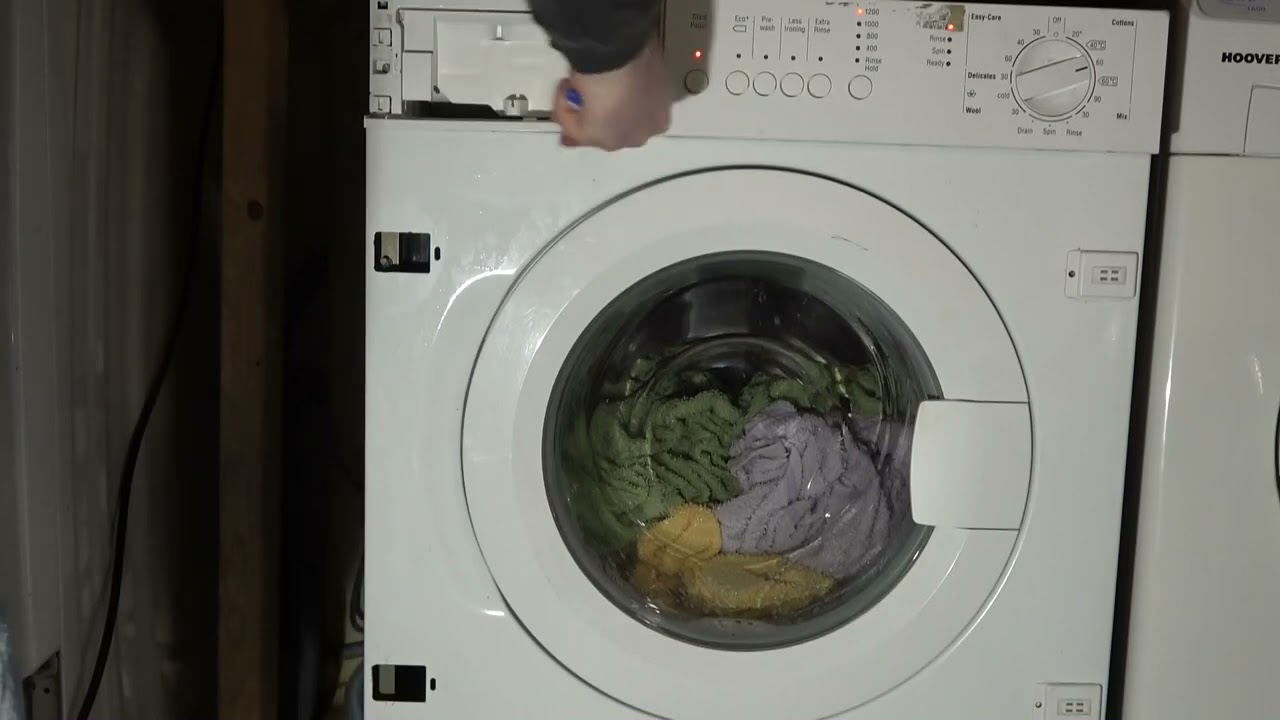 Cotton 60'c / Neff Intergrated washing machine.
