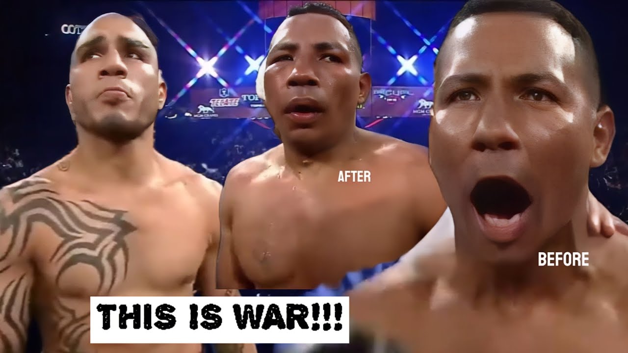 This is war! Miguel Cotto (Puerto Rico) vs Ricardo Mayorga (Nicaragua) TKO!