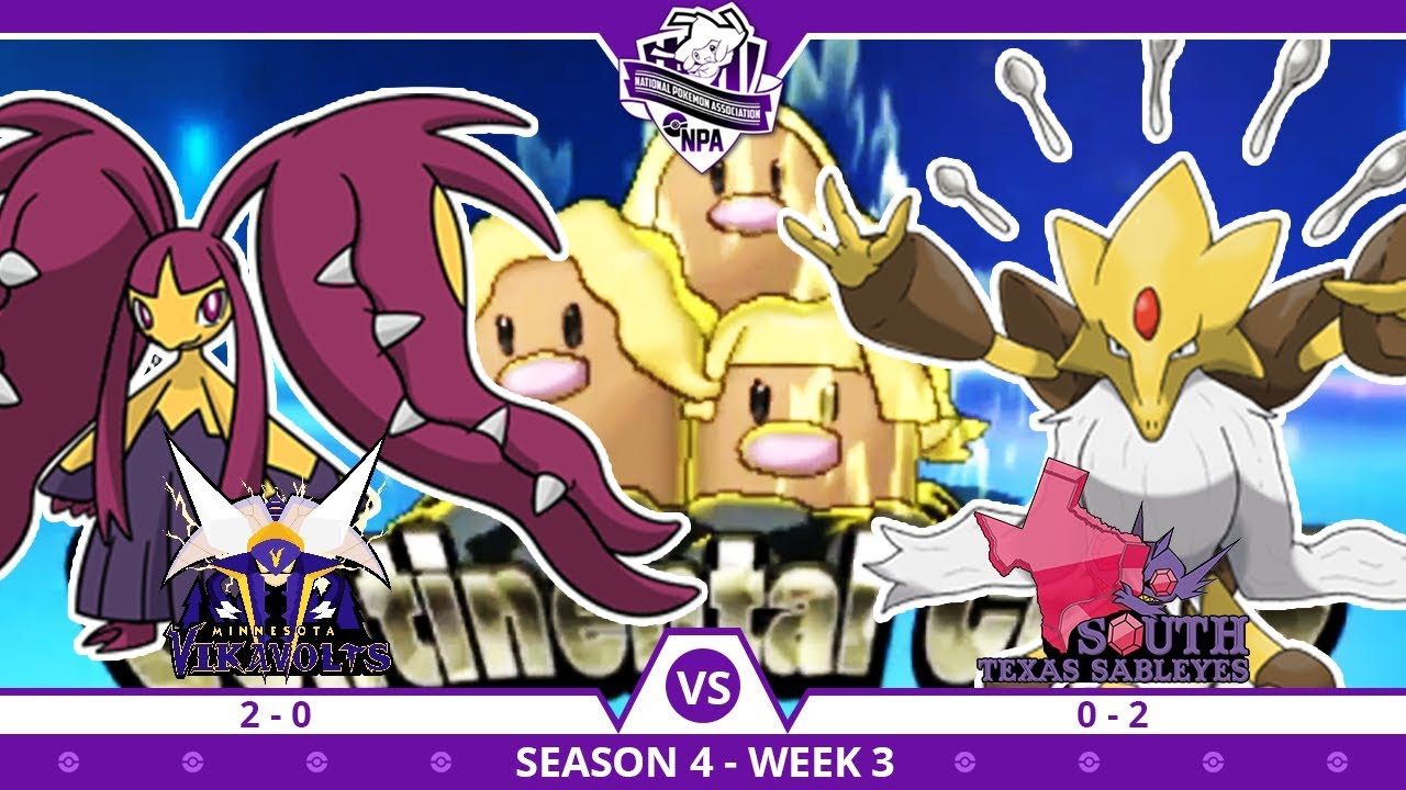 CRAZIEST BATTLE EVER! | Minnesota Vikavolts VS South Texas Sableyes NPA S4 W3  | Pokemon Ultra S/M