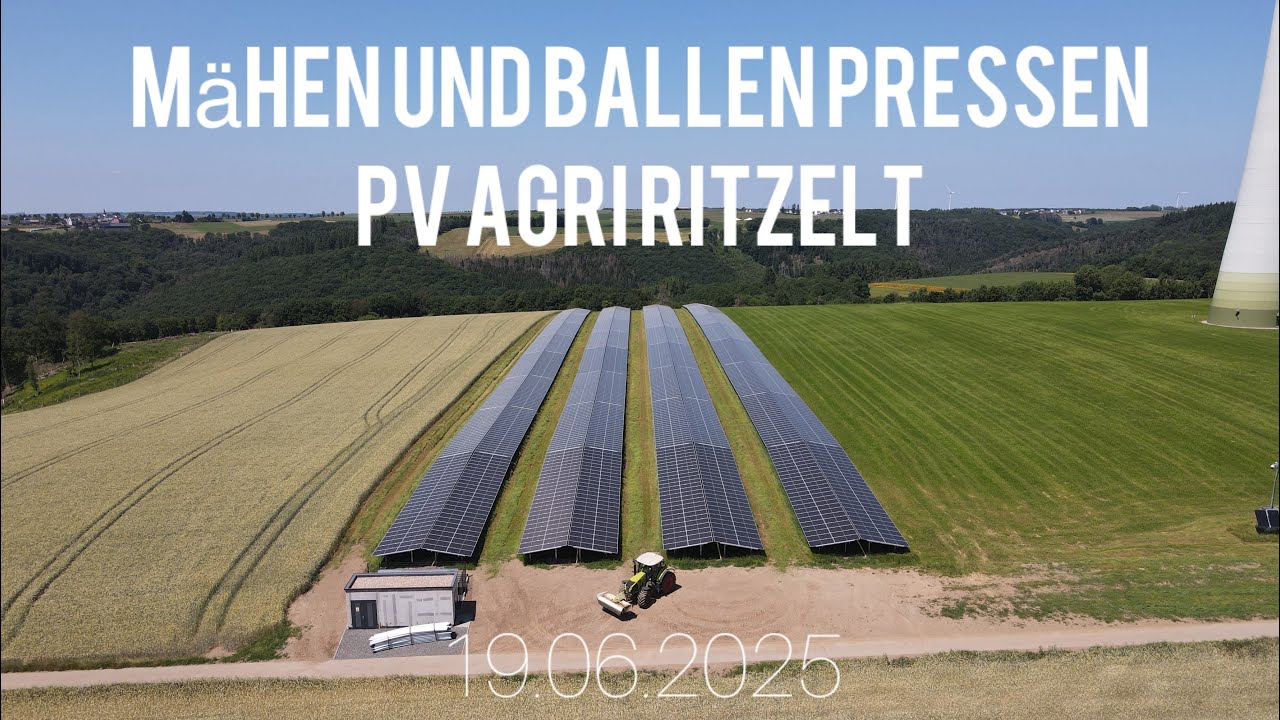 Mäh & Pressarbeiten 2025 | PV Agri Rizelt Hoscheid