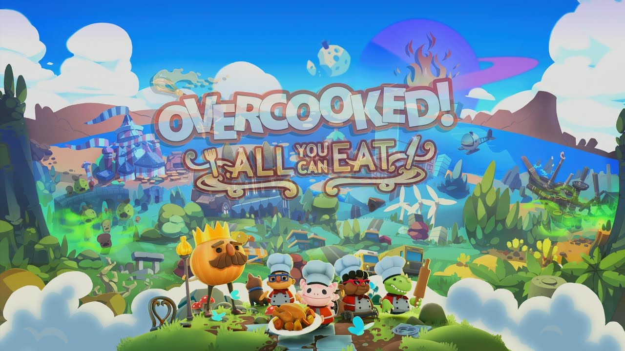 🦊Overcrooked todo lo que puedes comer/Campaña/español - ps5 Full #gaming