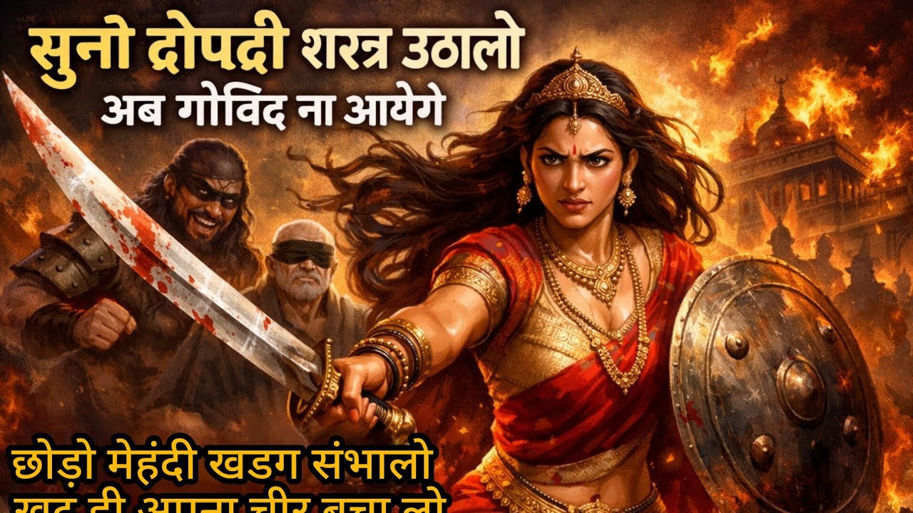 Suno Draupadi | Powerful Nari Shakti Song | Mahabharat Draupadi Song | Motivational Song 2026