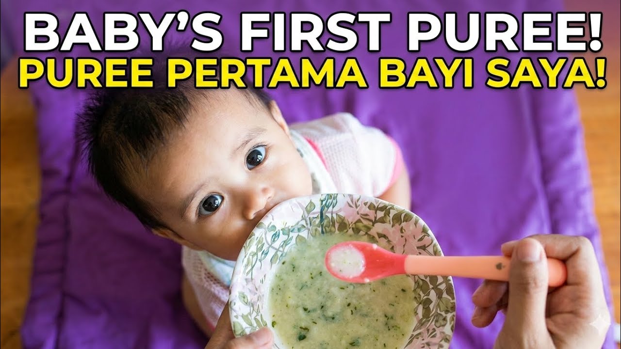 Puree Pertama Bayi Saya. Baby's First Puree