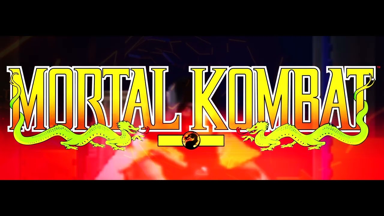 Mortal Kombat (1992) Video Marquee for Launchbox/Big Box