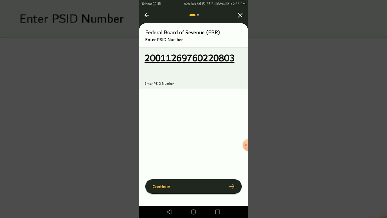 How to pay PSID from Jazzcash | How to Pay tax or Custom duty to FBR through PSID | Pay Fees to PSID