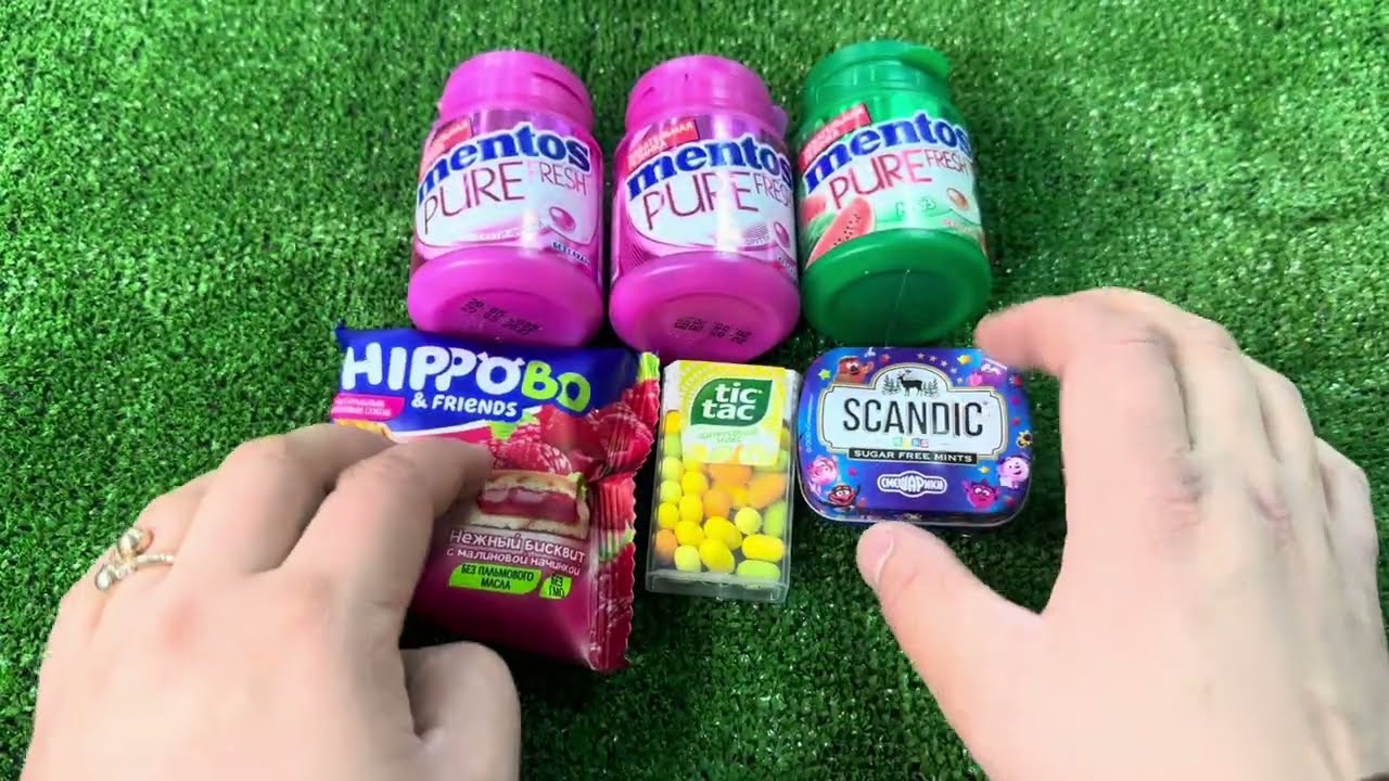 ASMR mentos scandic tic tac Hippobo 