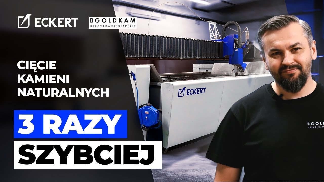 Jak Waterjet CNC skrócił czas cięcia kamienia 3×? [studium przypadku]