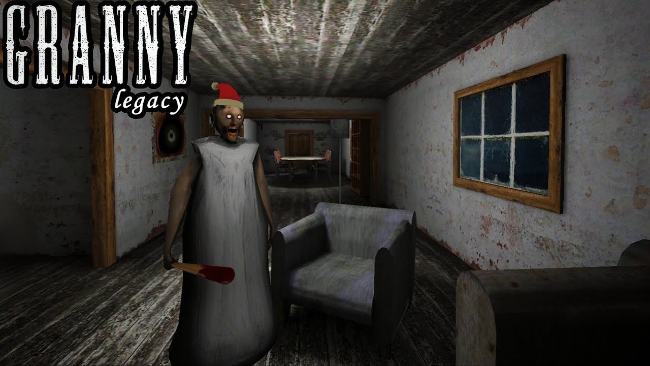 Granny legacy With rainbow items ( screwdriver, car key, weapon key and chain cutter)