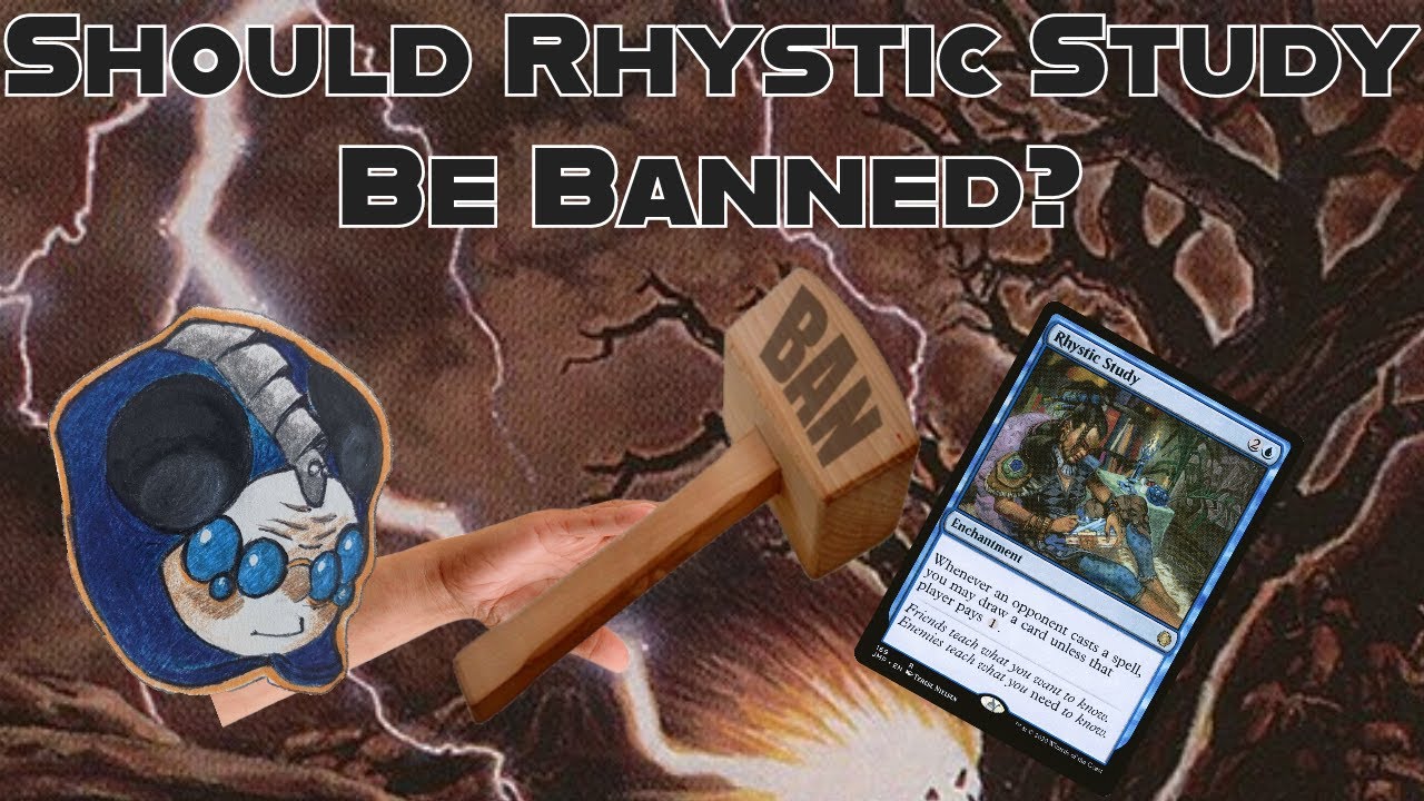 Should Rhystic Study be Banned #mtg