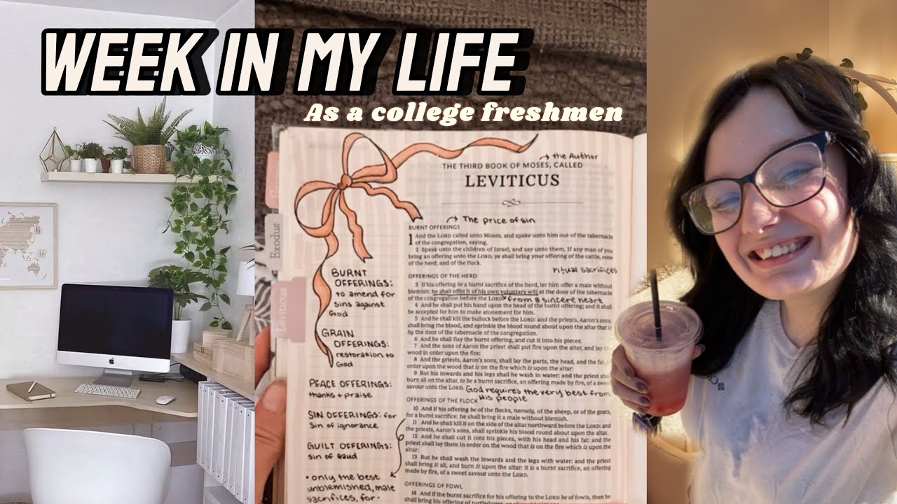 Week in my life as a college student