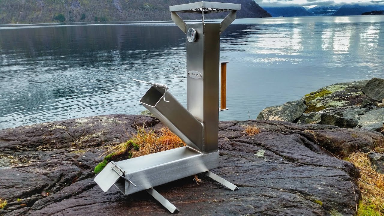 Raketenofen aus Edelstahl selber bauen - Teil 2