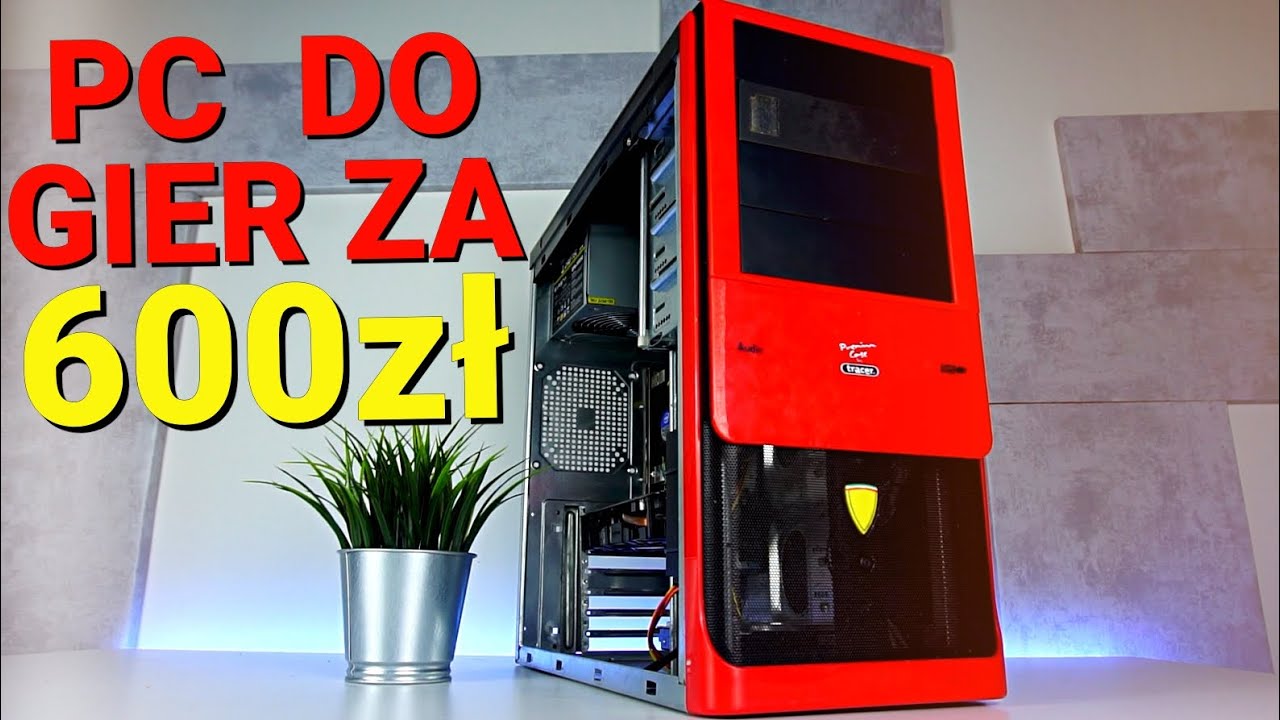 Komputer do GIER za 600zł z dyskiem SSD!