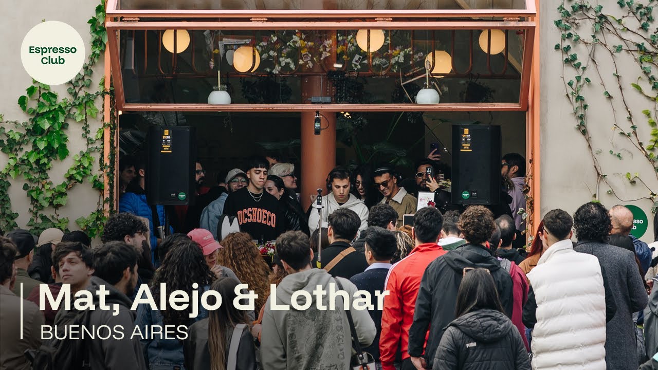 Coffee Party in the best corner of Buenos Aires | Deep house mix by Mat, Alejo & Lothar