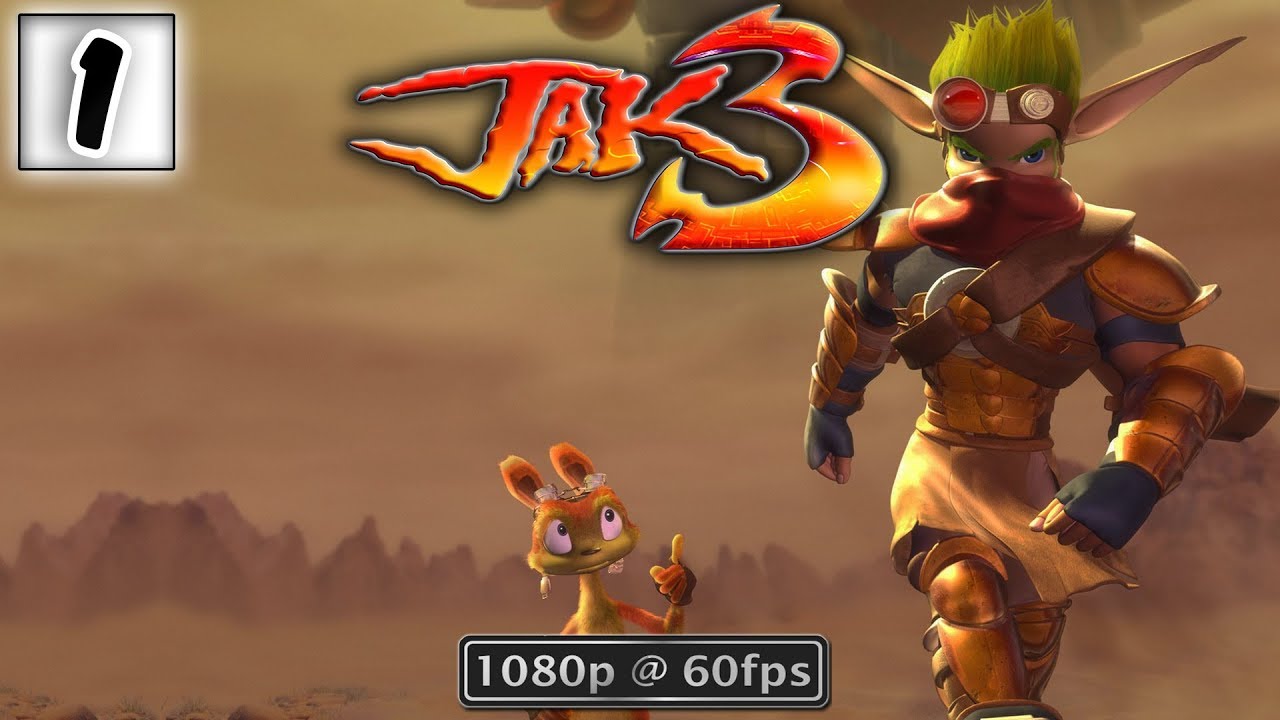 Jak 3 PS4 100% Walkthrough Part 1 | 1080p 60 FPS