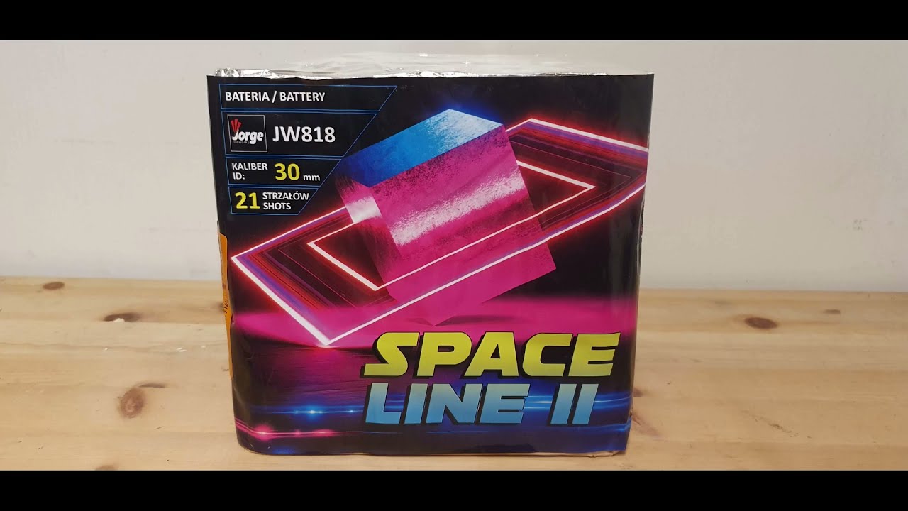 JW818 Space Line II (Jorge) | Fyrværkeri nytår 2021/2022