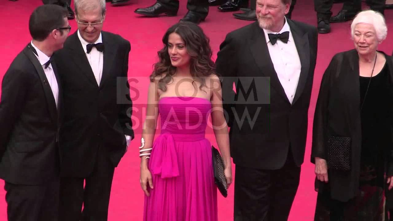 CANNES FILM FESTIVAL 2014 - Julie Gayet, Salma Hayek and more attending the Saint Laurent premiere