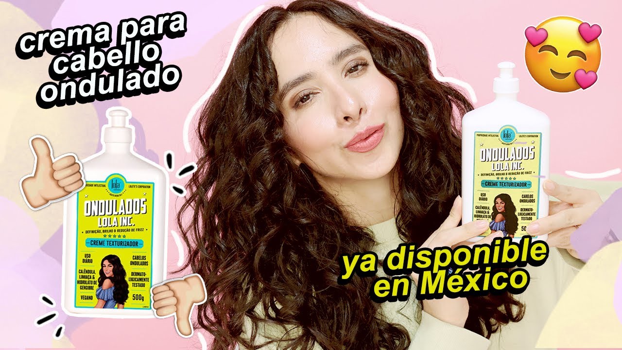 Probé una Crema para CABELLO ONDULADO Brasileña! | Lola Cosmetics