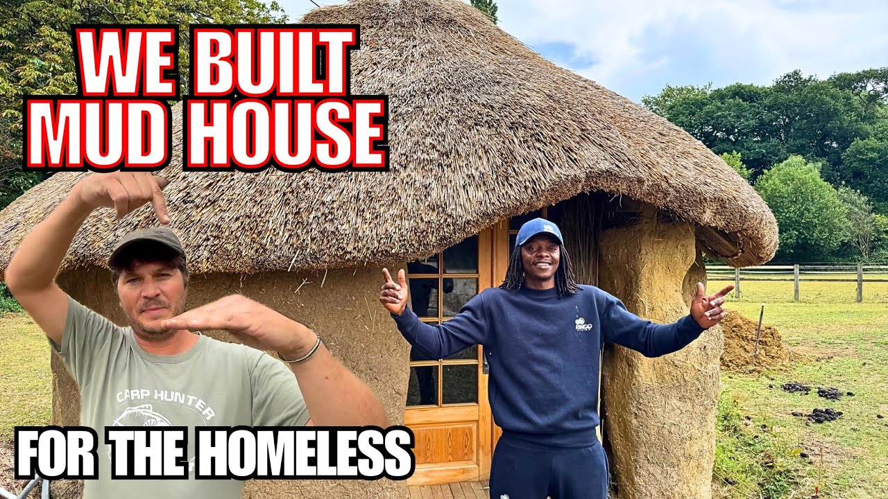 FROM CROYDON TO SOMERSET TO BUILD A MUD HOUSE WITH @BUSHCRAFTTOOLS