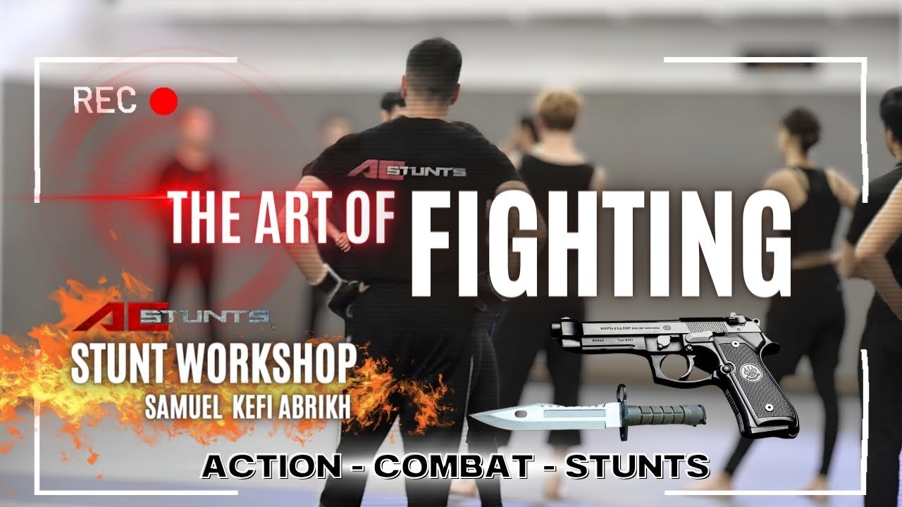 STUNT & FIGHT WORKSHOP JUN 2023 - CQC KNIFE & GUN  - AC STUNTS @samuel_kefi_abrikh