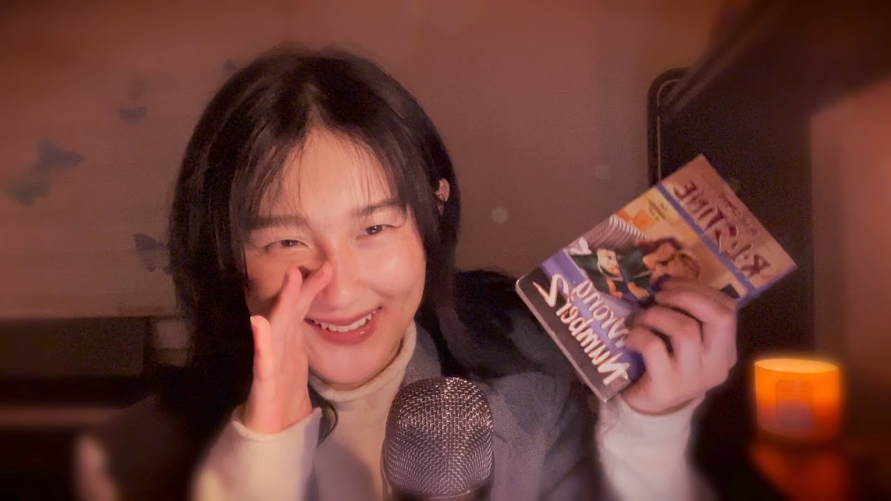 ASMR ☎️ inaudible sensitive whispers & sticky clicky reading