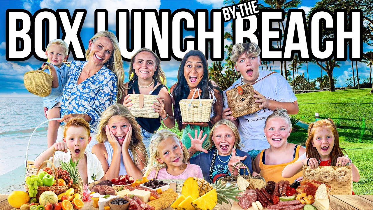 BOXED LUNCH PLANNING AND PREP WiTH 10 KiDS!!