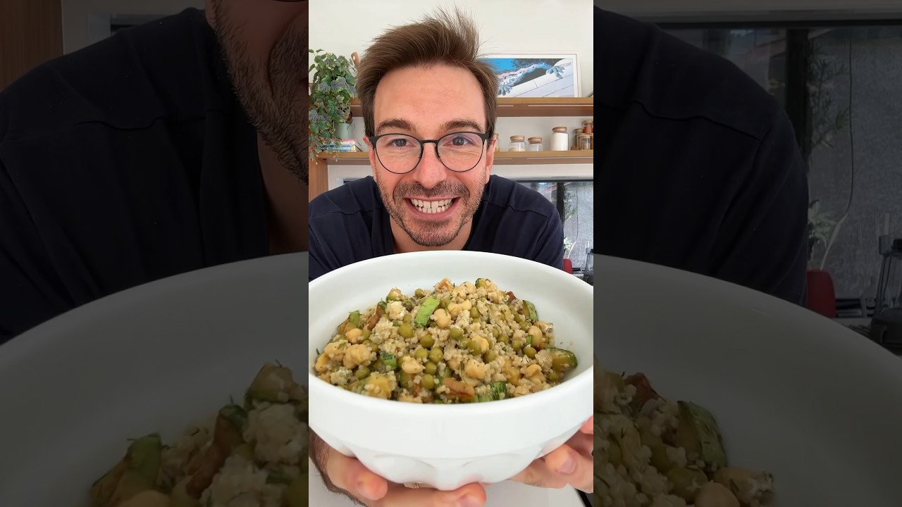 A melhor salada para o inverno - SALADA DE QUINOA #receitas #saladas