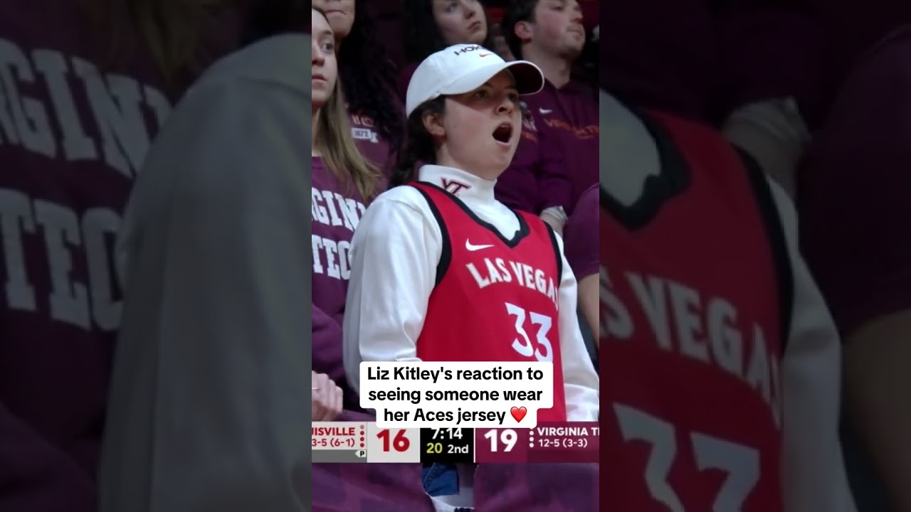Liz Kitley's reaction 🥹