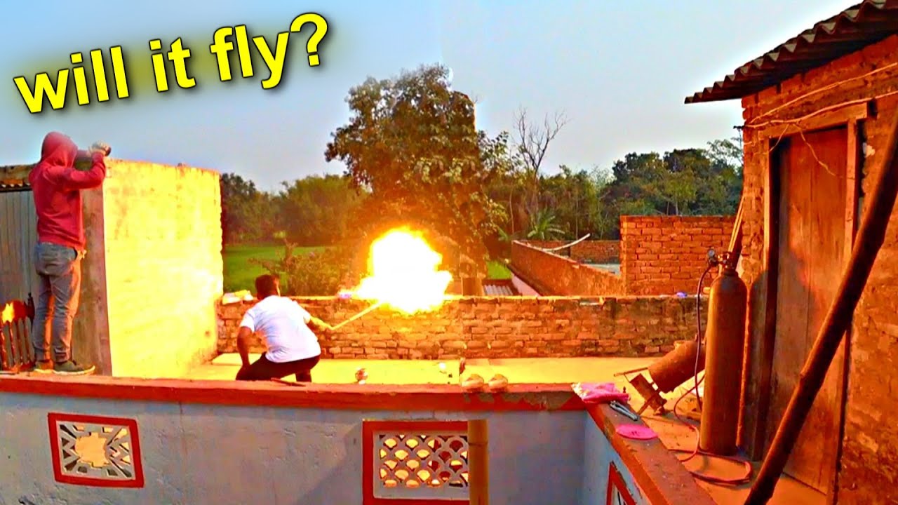 Jet Fueled Rocket Test FAILS 😱 Oxygen + Kerosene 😃Kreosan Adventures in India