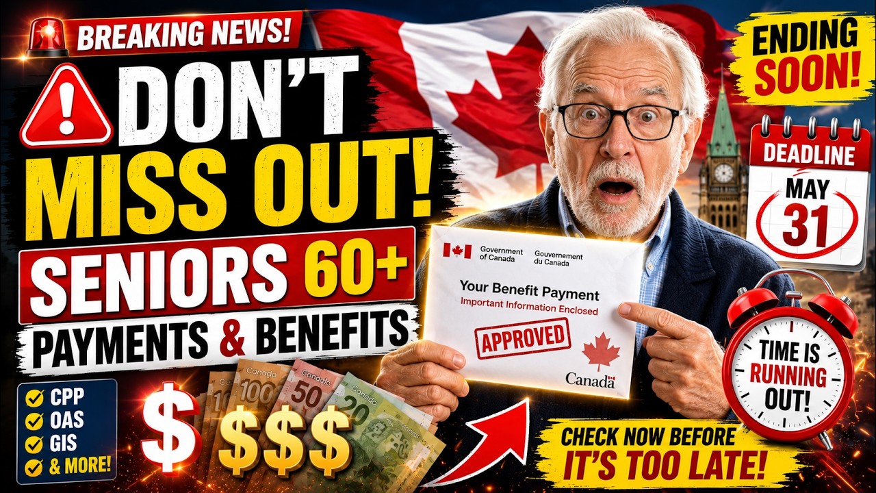 ⚠️ Canadian Seniors 60+ | Hidden Benefits You May Be Missing | Claim Them Before Deadlines Expire