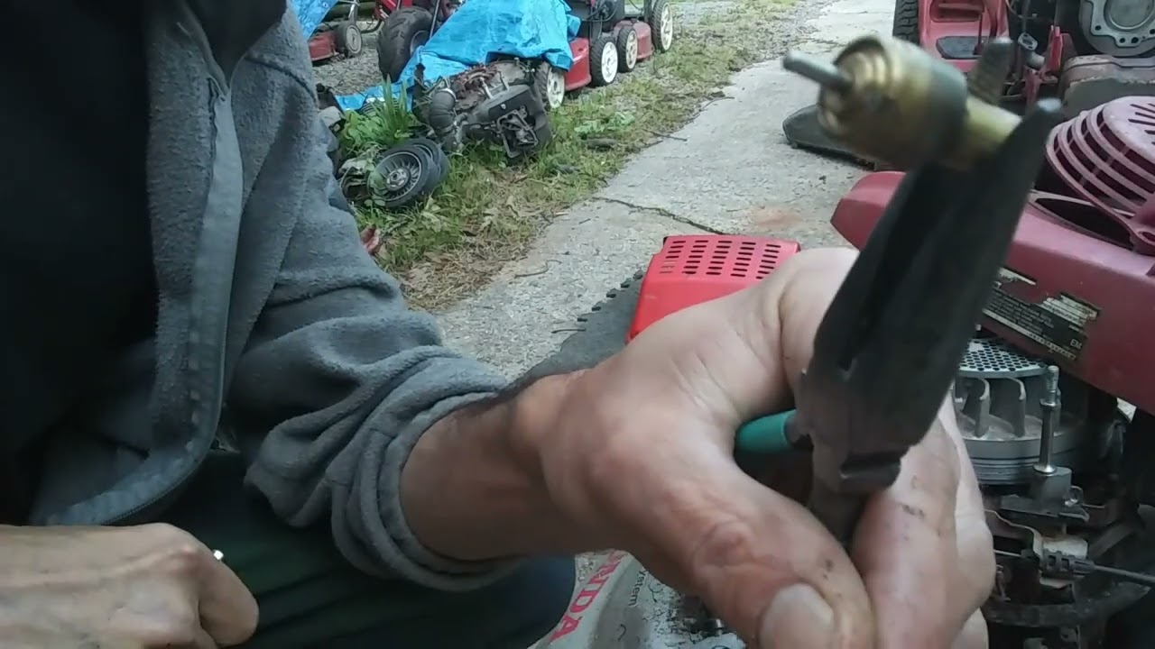 Honda Mower won't start,check this!(thermos wax assembly)