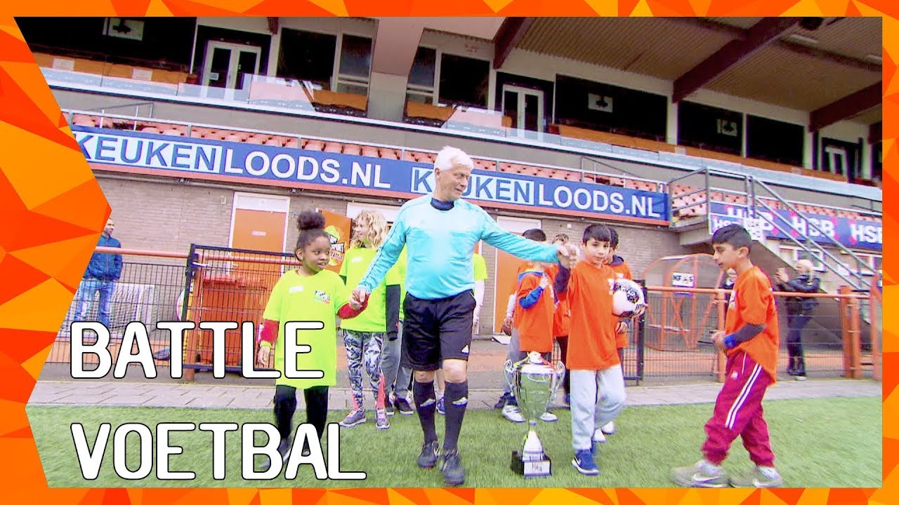 HELE SPECIALE VOETBALWEDSTRIJD: SAMEN SPELEN EN WINNEN! | BATTLE G-VOETBAL | ZAPPSPORT